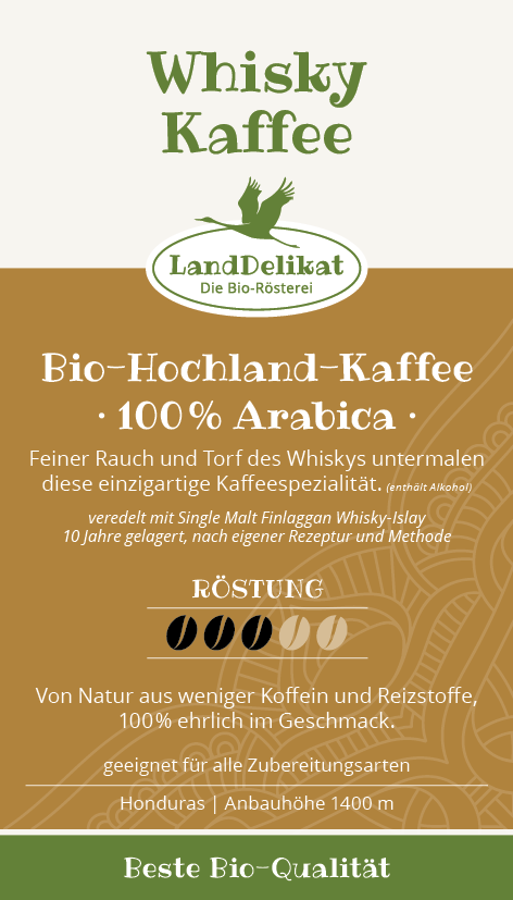 Whiskykaffee I gemahlen
