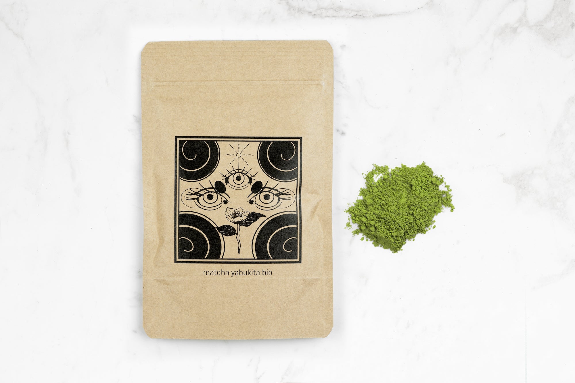 Organic matcha green tea Yabukita 50g