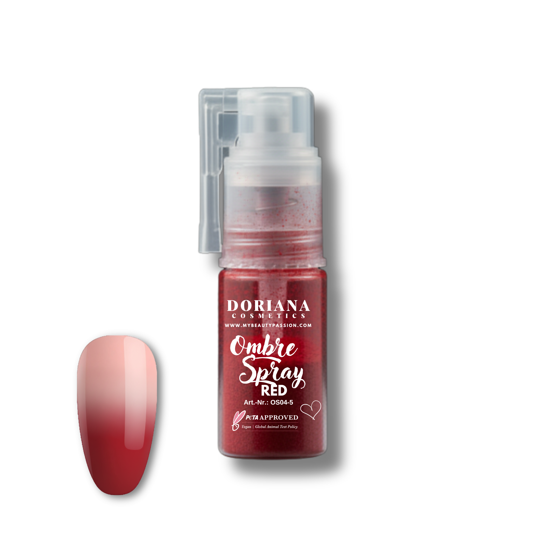 Ombré Spray - Red, 5g