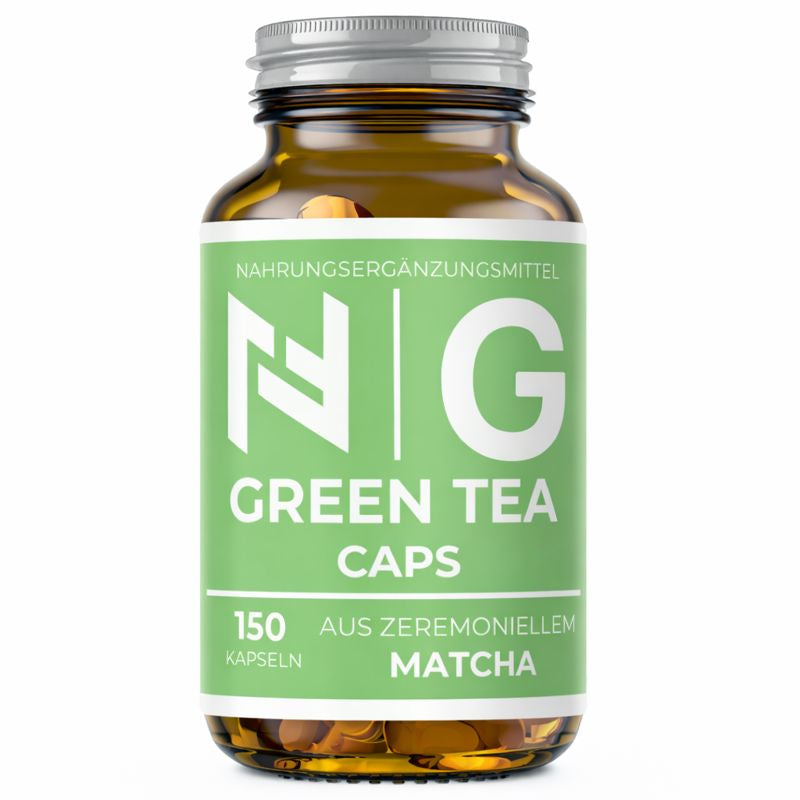 Green Tea Caps aus Matcha 150 Kapsel