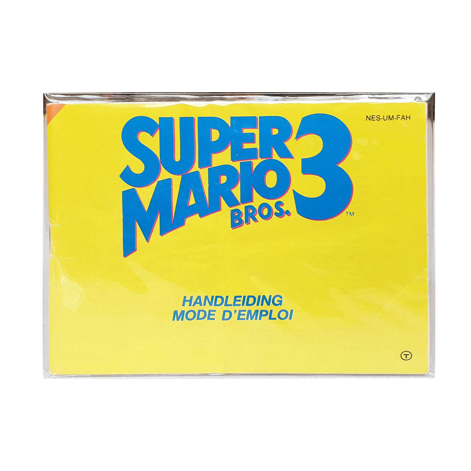 Pochette pour Notice Nintendo NES