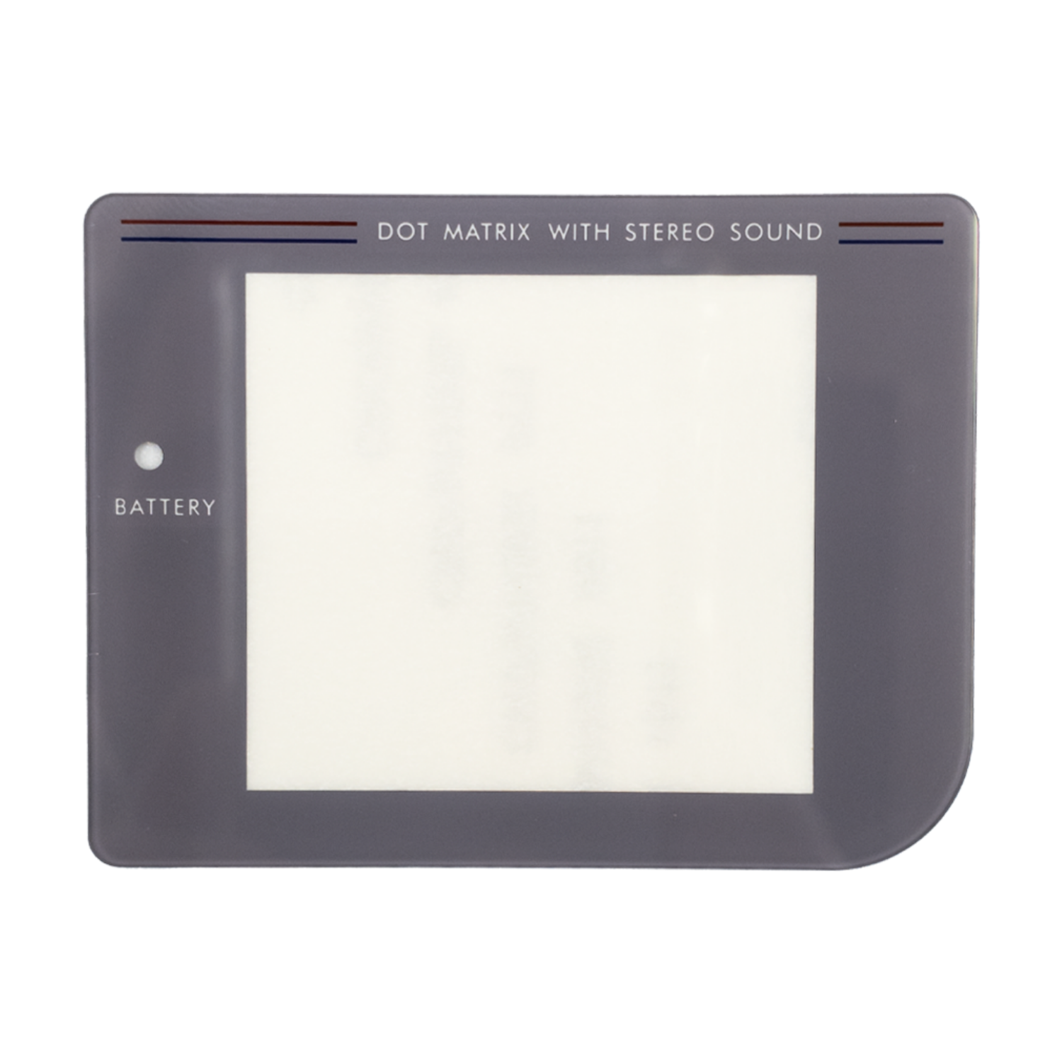 Ecran vitre en Verre de remplacement pour Nintendo Game Boy FAT