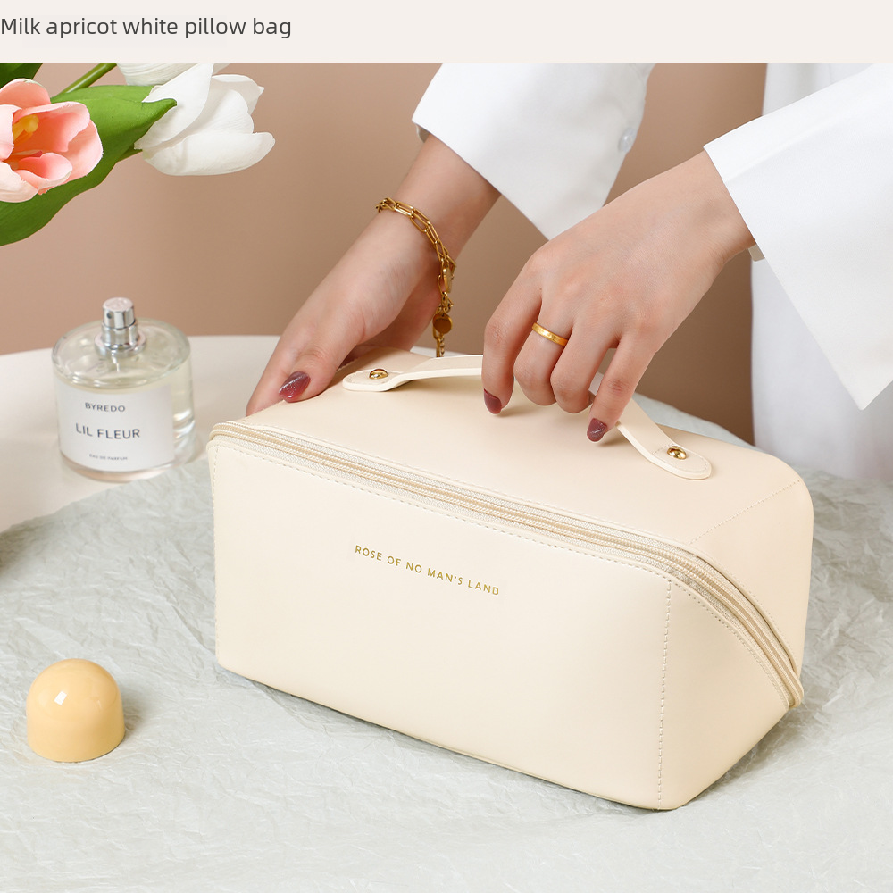 Cosmetic Bag high-looking ins high-grade portable large capacity travel makeup brush cosmetic storage wash bag