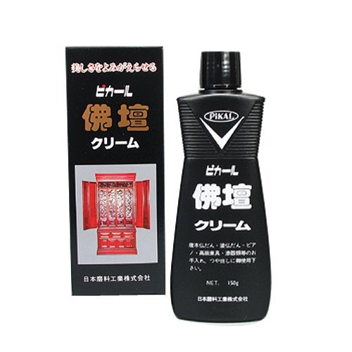 仏壇クリーム１５０ｇ 容量 日本磨料工業   家具 家電 掃除