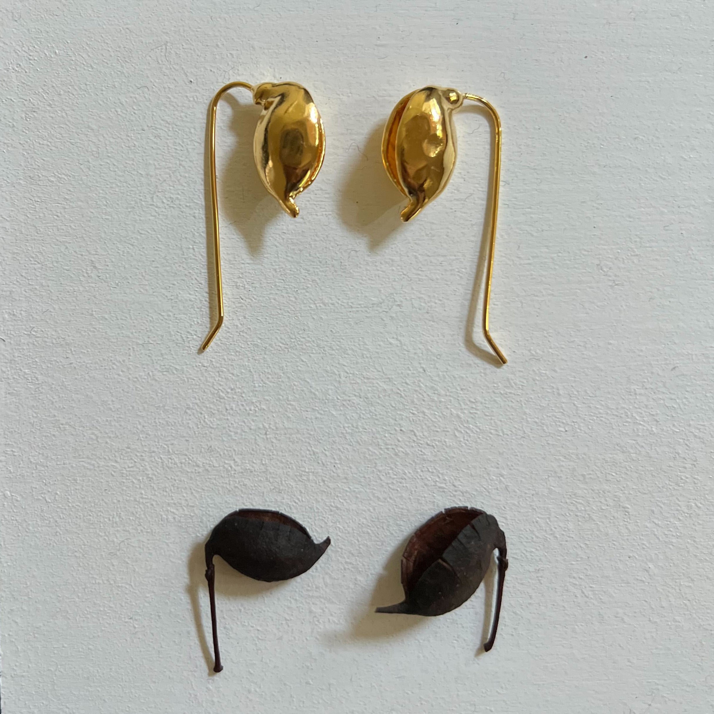 ◯54　シルバーオークピアス GP / Nature Metal Works