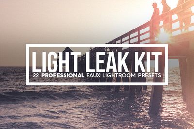 22 Light Leak Kit Lightroom Presets Vol. I