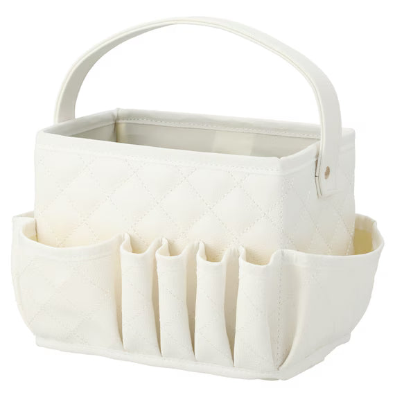 COSMETIC CARRY LATTICE WH S