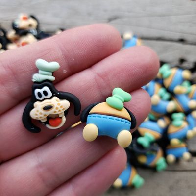 10pc Resin Goofy Flatback Cabochon