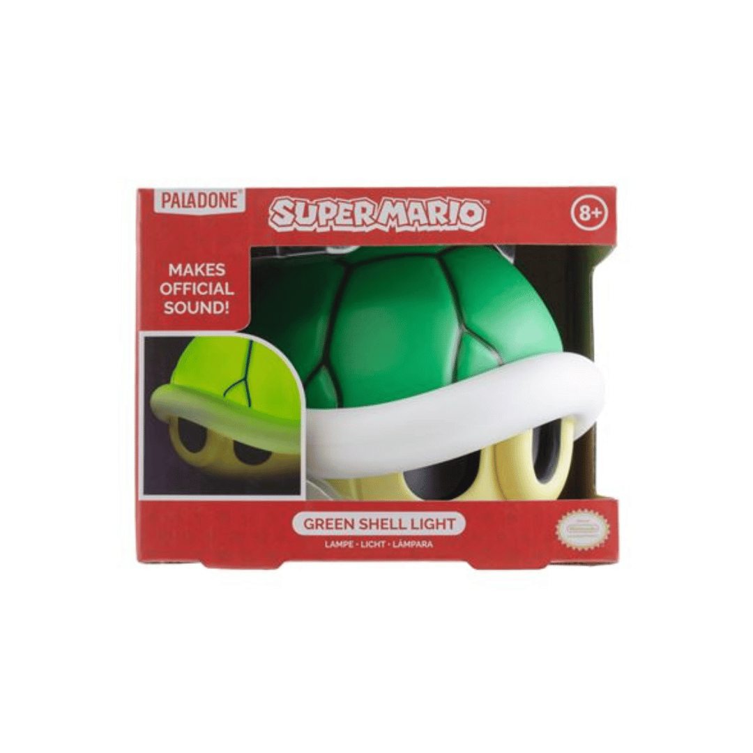 NINTENDO SUPER MARIO - Lampe Carapace verte avec son