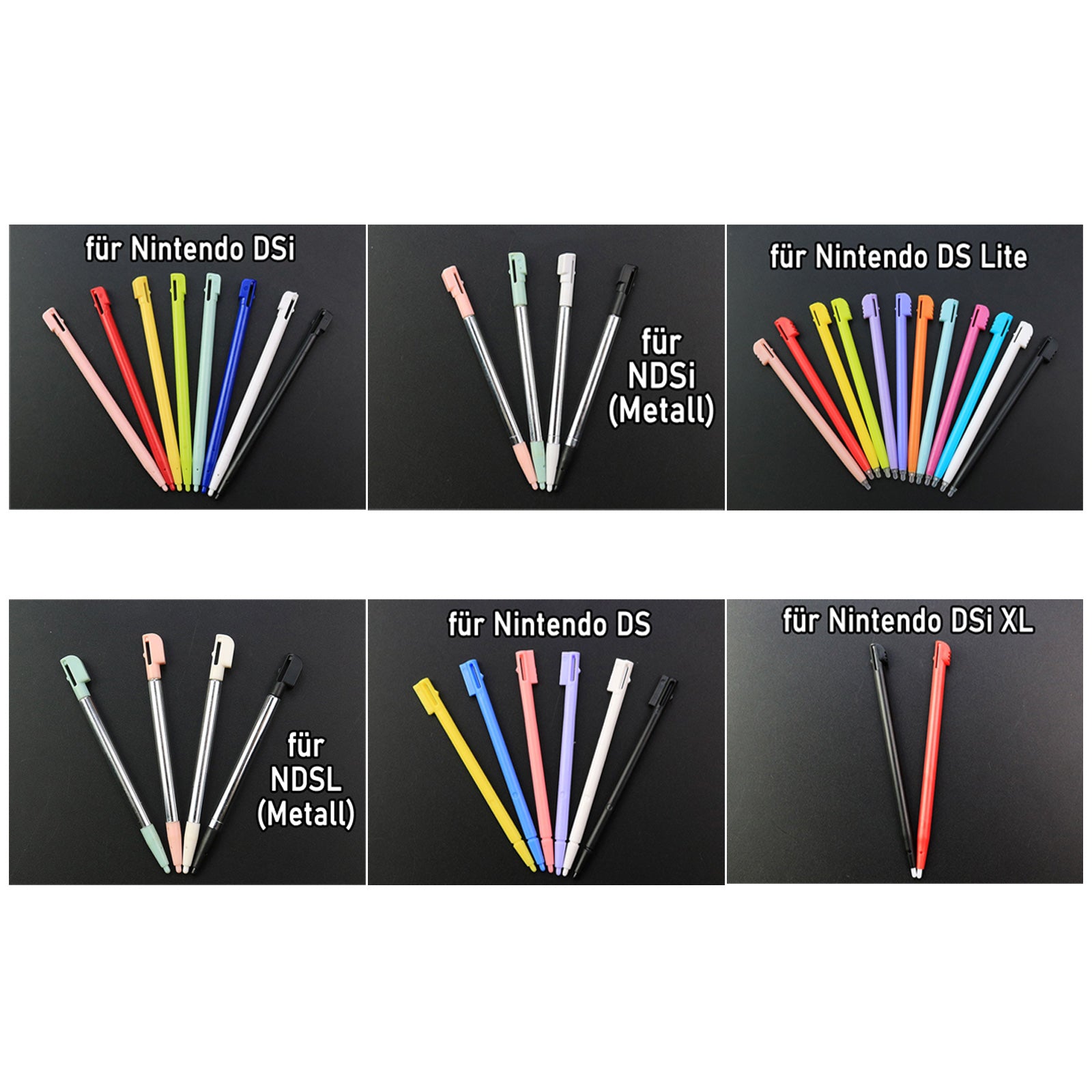 Nintendo DS / Lite / DSi (XL) Ersatz Eingabestift Touchpen